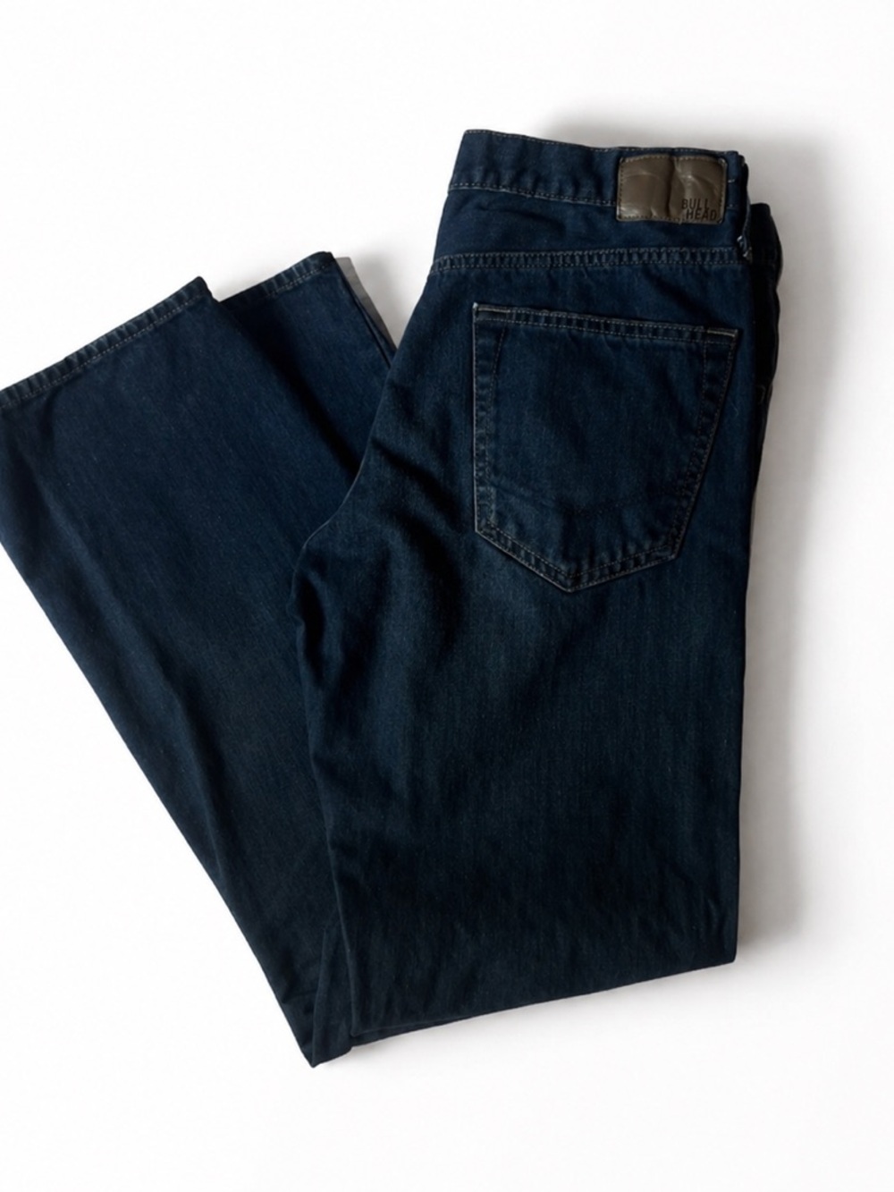 Bullhead Denim Co Mens Jeans 31x32 Rincon Straight Dark Wash Blue Cotton NWOT